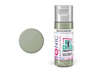 IONIC MIG peinture acrylique 0162 Gris ruines - Ruins Grey 20ml