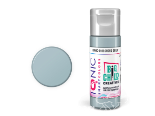 IONIC MIG peinture acrylique 0165 Gris épée - Sword Grey 20ml