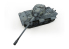 Modelcollect maquette militaire UA35033 E-75 heavy tank 2 in 1 10.5cm &amp; 12.8cm KwK Gun “King tiger III” 1/35