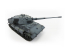 Modelcollect maquette militaire UA35033 E-75 heavy tank 2 in 1 10.5cm &amp; 12.8cm KwK Gun “King tiger III” 1/35
