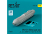 ResKit kit armement Avion RS32-0138 GPU-5/A 30MM GUN POD 1 PCS IMPRIMÉ EN 3D 1/32