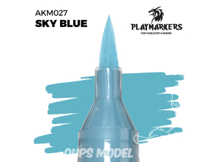 Ak Interactive AKM027 PLAYMARKER BLEU CIEL