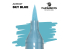Ak Interactive AKM027 PLAYMARKER BLEU CIEL