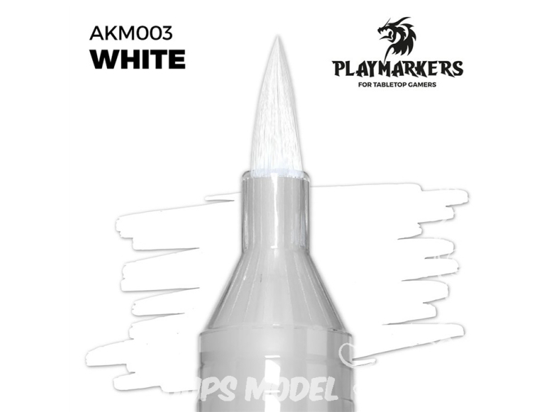 Ak Interactive AKM003 PLAYMARKER BLANC