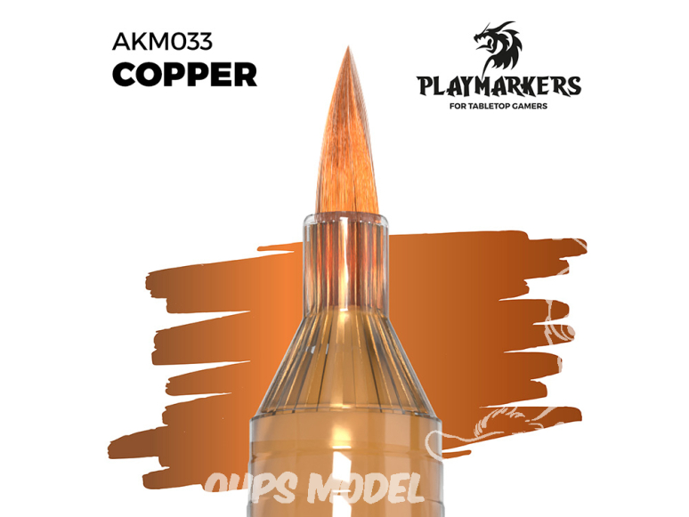 Ak Interactive AKM033 PLAYMARKER CUIVRE