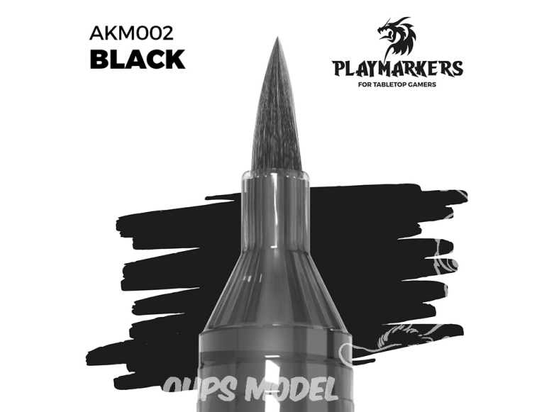Ak Interactive AKM002 PLAYMARKER NOIR