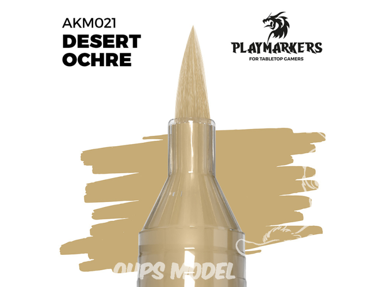 Ak Interactive AKM021 PLAYMARKER OCRE DU DÉSERT