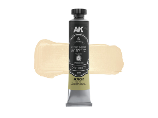 Ak Interactive AKD002 ARTISTIC DENSE ACRYLIC COLOR BLANC CASSÉ