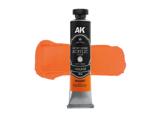 Ak Interactive AKD007 ARTISTIC DENSE ACRYLIC COLOR ORANGE
