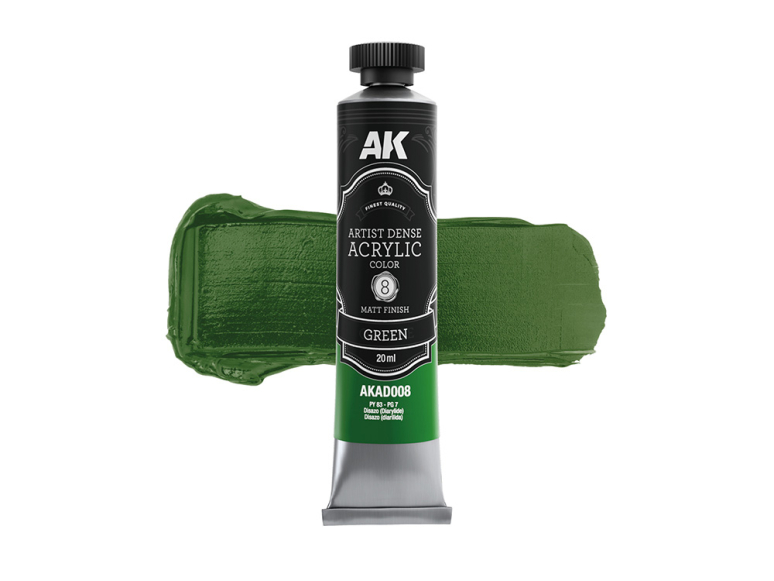 Ak Interactive AKD008 ARTISTIC DENSE ACRYLIC COLOR VERT