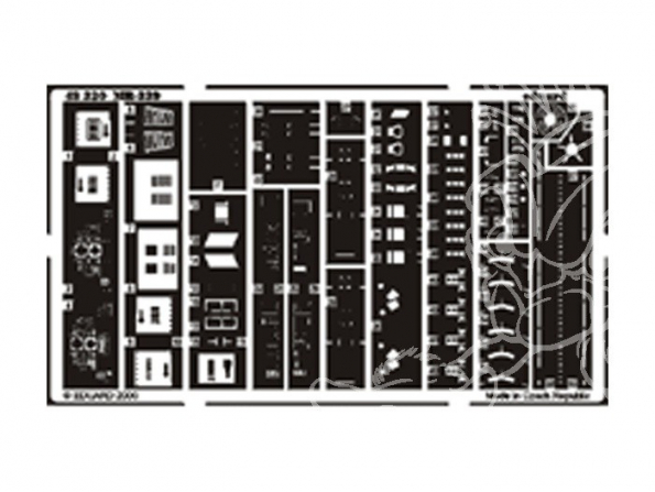 EDUARD photodecoupe avion 48320 MB-339 1/48