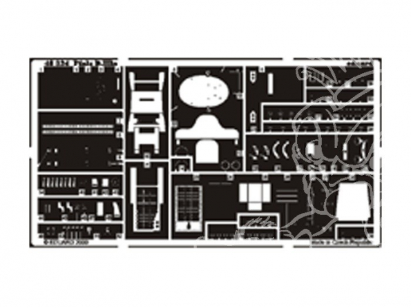 EDUARD photodecoupe avion 48324 Pfalz D.IIIa 1/48