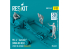ResKit Figurine RSF32-0052 Conducteur et aviateurs du Jammer MJ-4 MHU-83 B/E, scène 2, 3 pièces imprimées en 3D 1/32