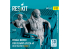 ResKit Figurine RSF32-0072 Conductrice pour tracteur de pont US NAVY A/S32A-49 scène 1 1 piéce imprimé en 3D 1/32