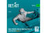 ResKit Figurine RSF35-0005 Conducteur masculin pour tracteur de pont US NAVY A/S32A-49 scène 2 1 piéce imprimé en 3D 1/35
