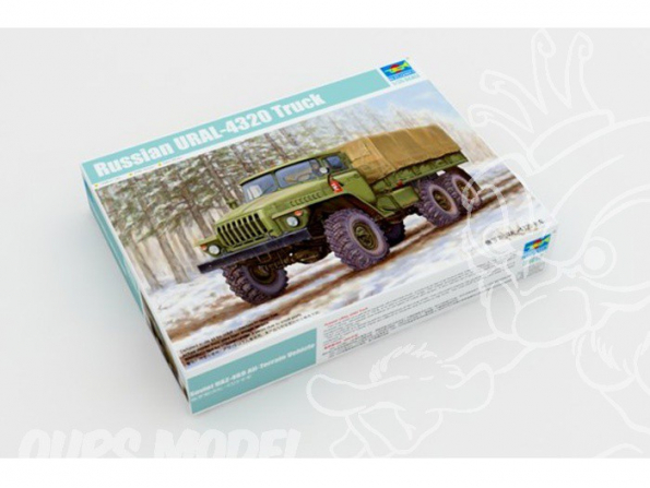 Trumpeter maquette militaire 01012 CAMION RUSSE URAL-4320 1/35