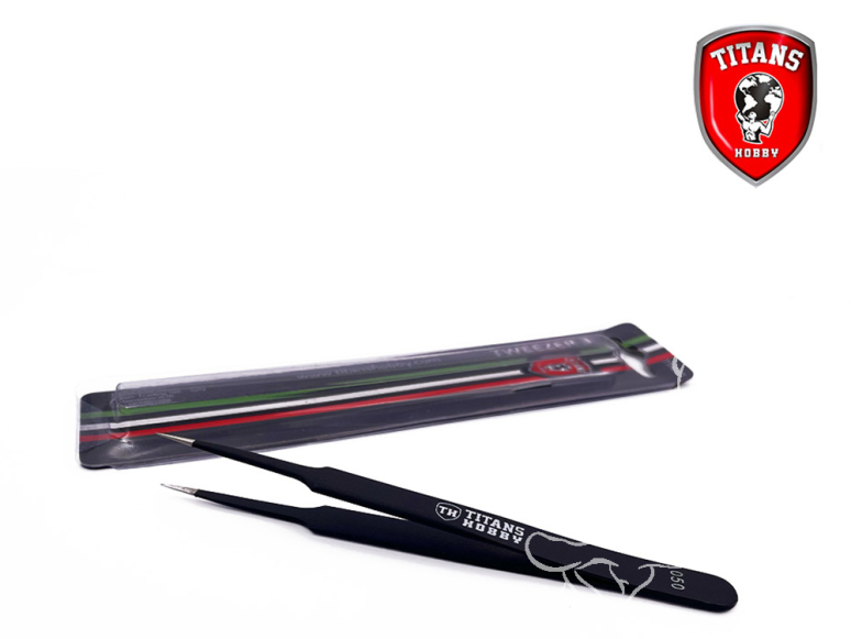 Titans Hobby outillage TTH050 Pince de précision 3 avec pointe fine - Tweezer
