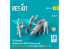 ResKit Figurine RSF32-0049 Mécaniciens d&#039;avions américains avec nacelle de canon SUU-23 de 20 mm 1/32