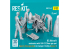 ResKit Figurine RSF32-0049 Mécaniciens d&#039;avions américains avec nacelle de canon SUU-23 de 20 mm 1/32