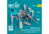 ResKit Figurine RSF32-0050 Mécaniciens d&#039;avions britanniques avec nacelle de canon SUU-23 de 20 mm 1/32