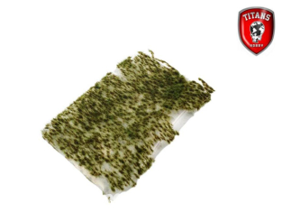 Titans Hobby végéation TTH206 Touffes d'herbes 15 x 20cm Longueur 2mm - Herbe de forêt
