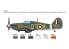 Italeri maquette avion 2838 Hurricane Mk.l aces 1/48