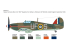 Italeri maquette avion 2838 Hurricane Mk.l aces 1/48