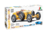 Italeri maquette voiture 4716 Bugatti Type 35B - Targa Florio &#039;28 et Monaco GP &#039;30 1/12