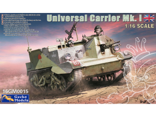 Gecko Models maquettes militaire 16GM0015 Universal Carrier Mk.I 1/16