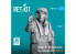ResKit Figurine RSF72-0062 RAFALE C, M PILOTE homme EN POSITION DEBOUT TYPE 2 1PCS IMPRIMÉ EN 3D 1/72