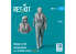 ResKit Figurine RSF72-0064 RAFALE C, M PILOTE FEMME EN POSITION DEBOUT TYPE 2 1PCS IMPRIMÉ EN 3D 1/72