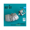 ResKit avion RSU72-0290 Buse d'échappement F-35B LIGHTNING II pour décollage court kit Tamiya imprimé en 3D 1/32