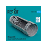 ResKit amelioration RSU72-0285 Buse d'échappement Mirage 2000 pour kit Modelsvit Impression 3D 1/72