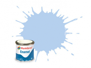 HUMBROL Peinture enamel 044 Bleu pastel mat