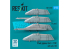 ResKit kit armement Avion RS72-0501 Pylônes pivotants pour F-111C avec LAU-105 4 pièces 1/72