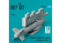 ResKit kit armement Avion RS72-0491 Bombes GBU-62 JDAM-ER avec pylônes pour MiG-29 Fulcrum 2 pièces imprimées en 3D 1/72