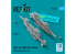 ResKit kit armement Avion RS72-0492 Bombes GBU-62 JDAM-ER avec pylônes pour Su-27 Flanker 2 pièces imprimées en 3D 1/72