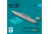 ResKit kit armement Avion RS72-0471 SUU-23 20MM GUN POD FERMÉ GUN BAY POUR F-4 PHANTOM II USAF 1 PCS IMPRIMÉ 3D 1/72