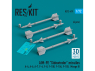 ResKit kit armement Avion RS72-0479 Missiles AIM-9E « SIDEWINDER » 4 pièces imprimés en 3D 1/72