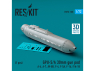 ResKit kit armement Avion RS72-0138 GPU-5/A 30MM GUN POD 1 PCS IMPRIMÉ EN 3D 1/72