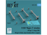 ResKit kit armement Avion RS72-0375 Matra R550 Magic II MISSILES 4 PIÈCES IMPRIMÉES EN 3D 1/72