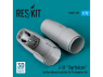 ResKit amelioration RSU72-0181 Tuyères d'échappement early du J-31 Gyrfalcon pour le kit Trumpeter imprimées en 3D 1/72