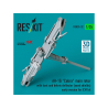 ResKit RSU35-0032 Rotor principal AH-1G Cobra déflecteur de poussière, débris, boucliers anti-sable, early kit ICM 3D 1/35