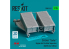 ResKit RSU35-0051 Séparateur de particules d&#039;air pour moteur CH-54A « Tarhe » (EAPS) pour kit ICM 3D 1/35