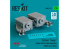 ResKit RSU35-0051 Séparateur de particules d&#039;air pour moteur CH-54A « Tarhe » (EAPS) pour kit ICM 3D 1/35