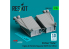 ResKit RSU35-0051 Séparateur de particules d&#039;air pour moteur CH-54A « Tarhe » (EAPS) pour kit ICM 3D 1/35