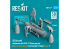 ResKit Figurine RSF72-0049 Mécaniciens d&#039;avions américains avec nacelle de canon Suu-23 de 20 mm imprimées en 3D 1/72