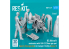 ResKit Figurine RSF72-0049 Mécaniciens d&#039;avions américains avec nacelle de canon Suu-23 de 20 mm imprimées en 3D 1/72
