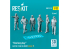 ResKit Figurine RSF32-0075 ÉQUIPAGE DU TRANSPORTEUR SUR LE PONT SCÈNE 1 6 PIÈCES IMPRIMÉES EN 3D 1/32