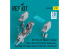 ResKit amelioration RSU32-0060 Cockpit OV-10A,C &quot;Bronco&quot; Édition de base avec décalcomanies 3D kit Kitty Hawk 3D 1/32